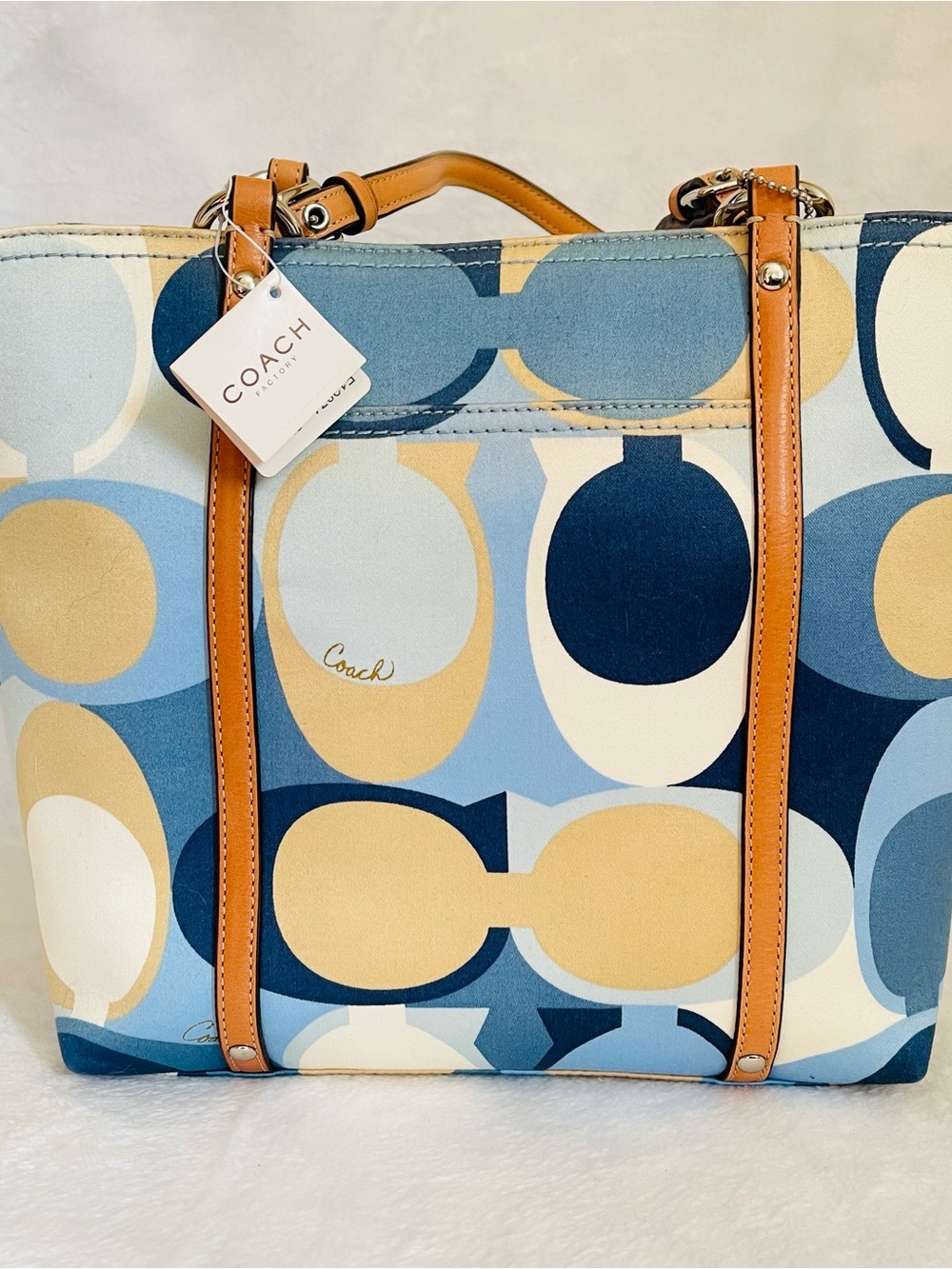Coach | Signature Scarf Pattern Tote 2.0